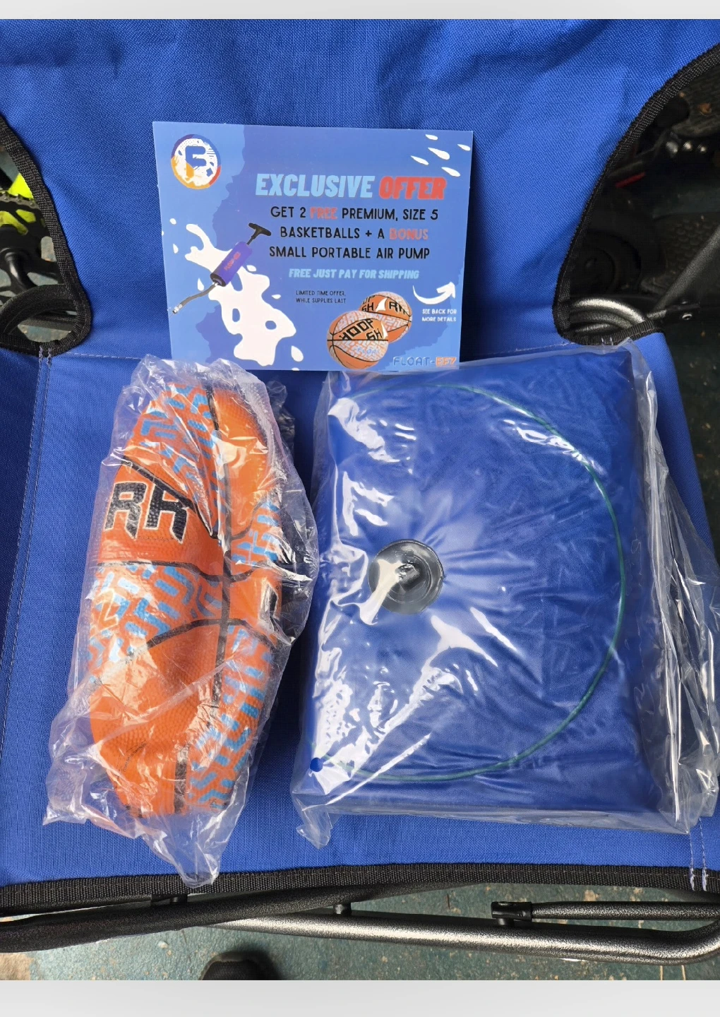 New Hoop Shark Swimming Pool Basketball Hoop Set - photo 4