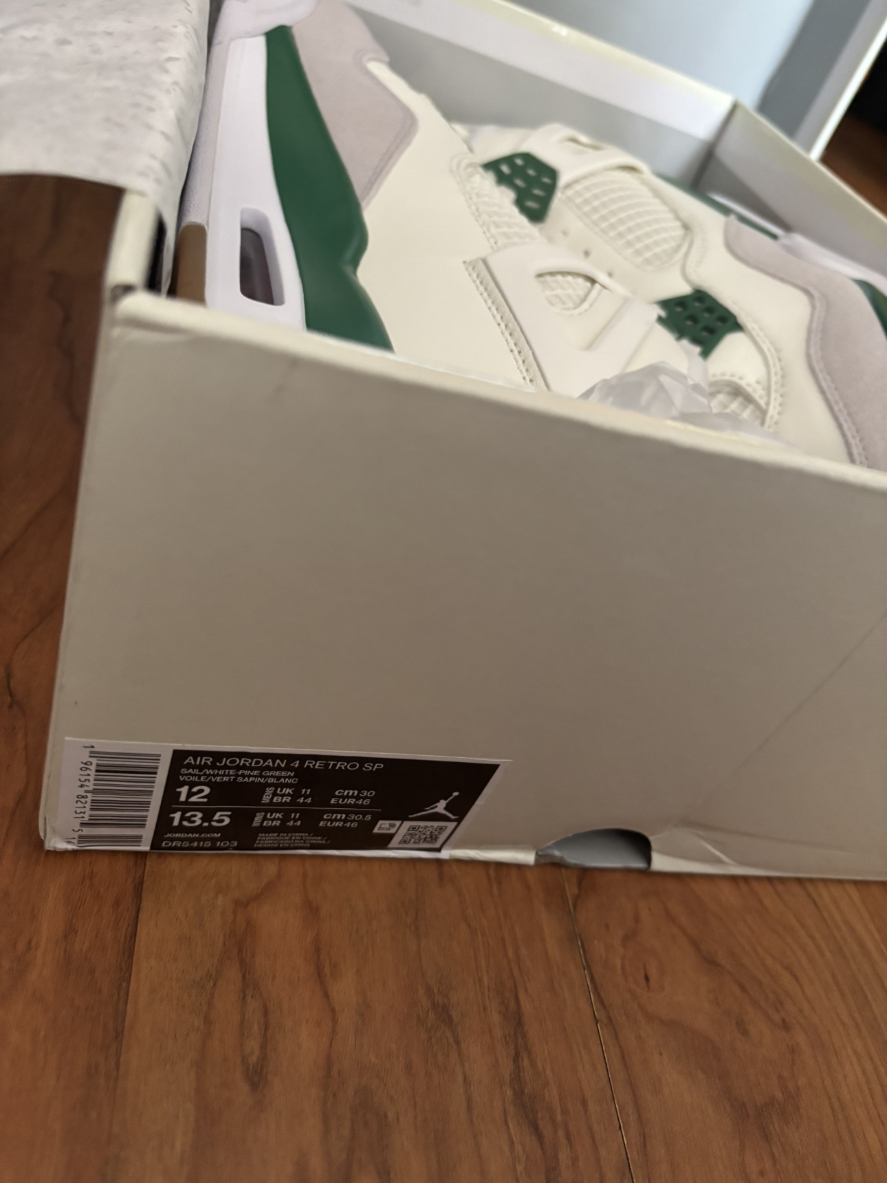 Nike SB x Air Jordan 4 Retro SP 'Pine Green' - photo 5
