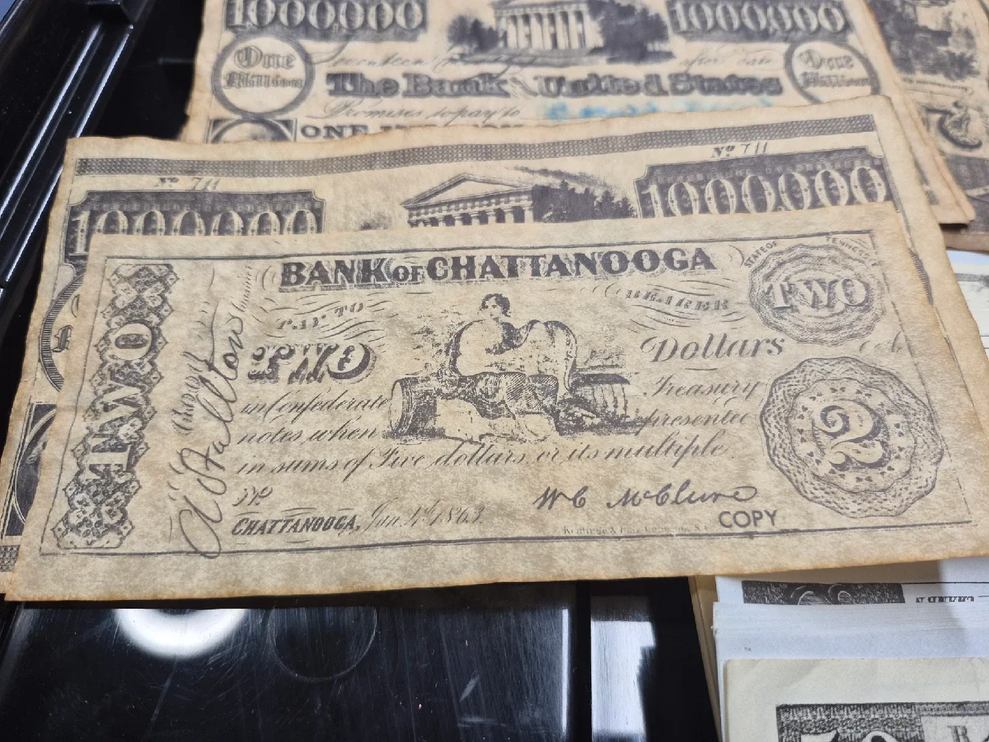 Vintage Replica Confederate Currency image indicator(3)