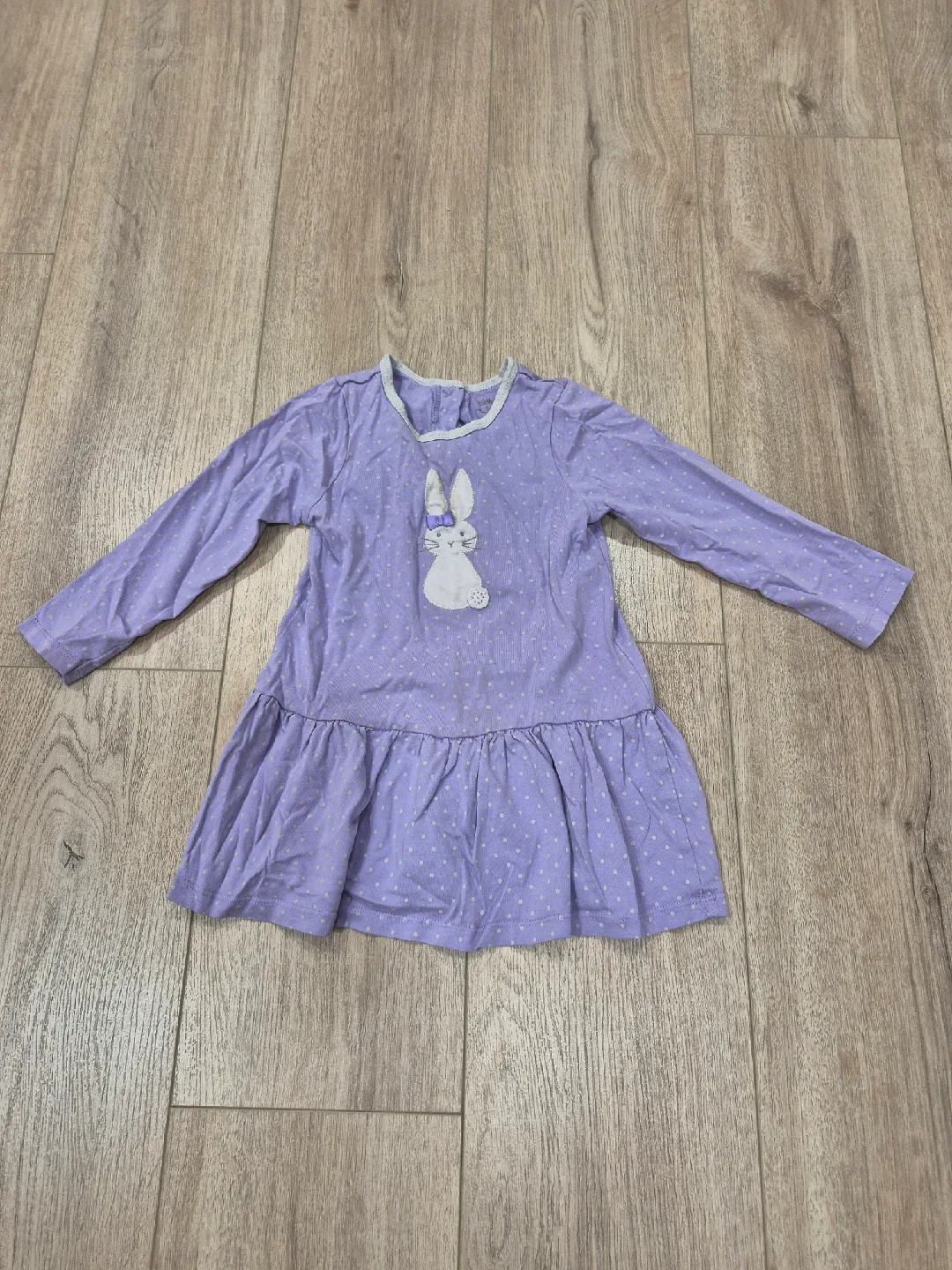 4T Purple Bunny Pajamas thumbnail