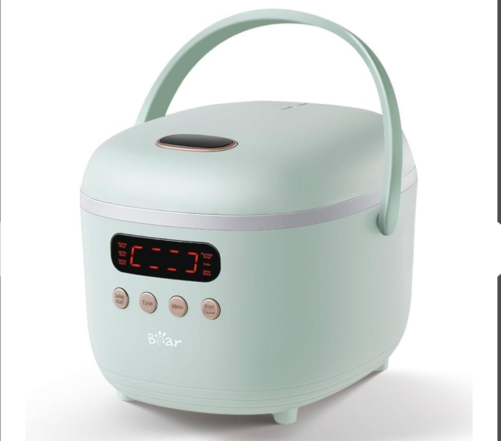 Bear Mini Rice Cooker - Mint Green - photo 2