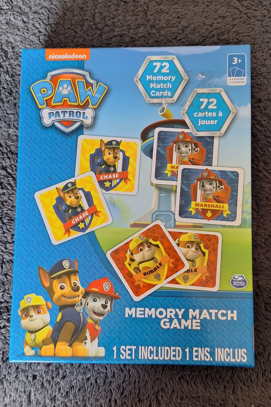 Paw Patrol Memory Match Game thumbnail