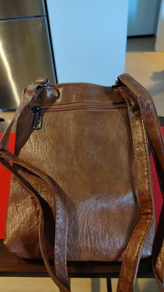 Brown Leather Crossbody Bag thumbnail