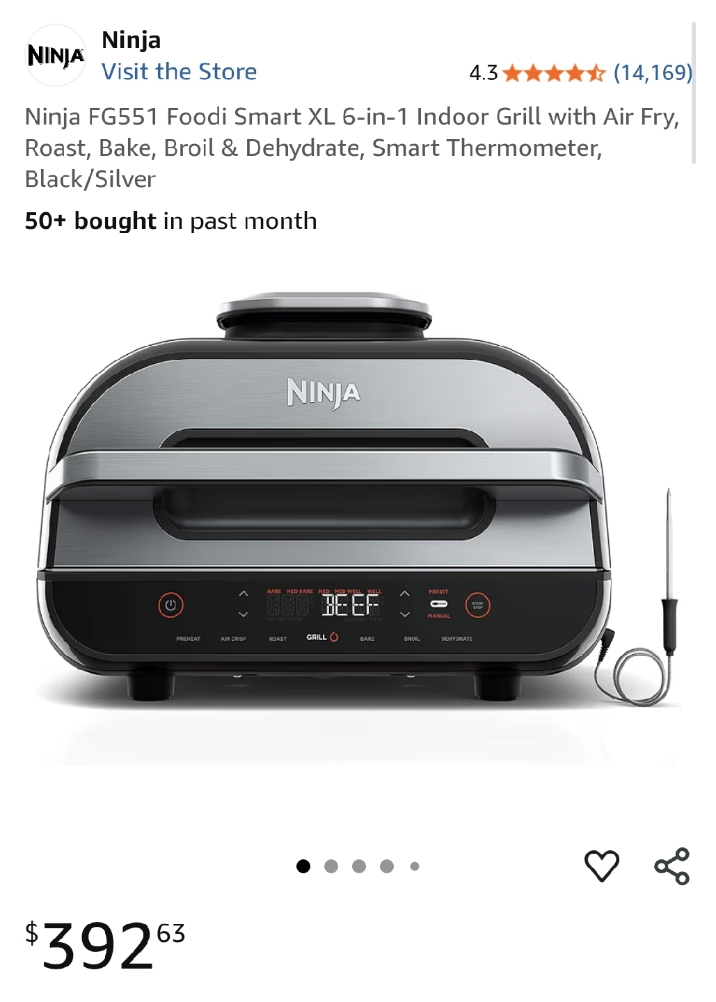 Ninja Foodi Grill - photo 3