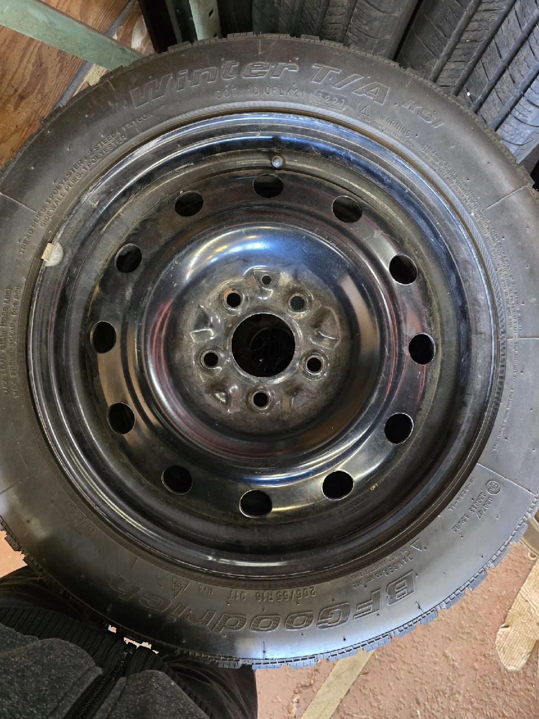BFGoodrich Winter T/A KSI 205/55R16 91T Tire - photo 3