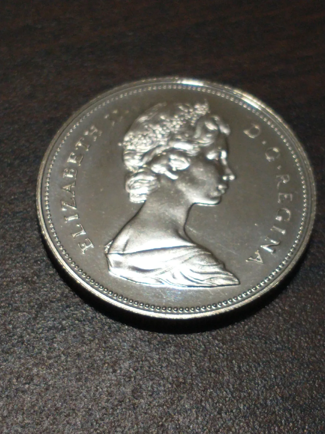 1971 Canada 50 cents nickel KM #75.1,  MS65 image indicator(4)