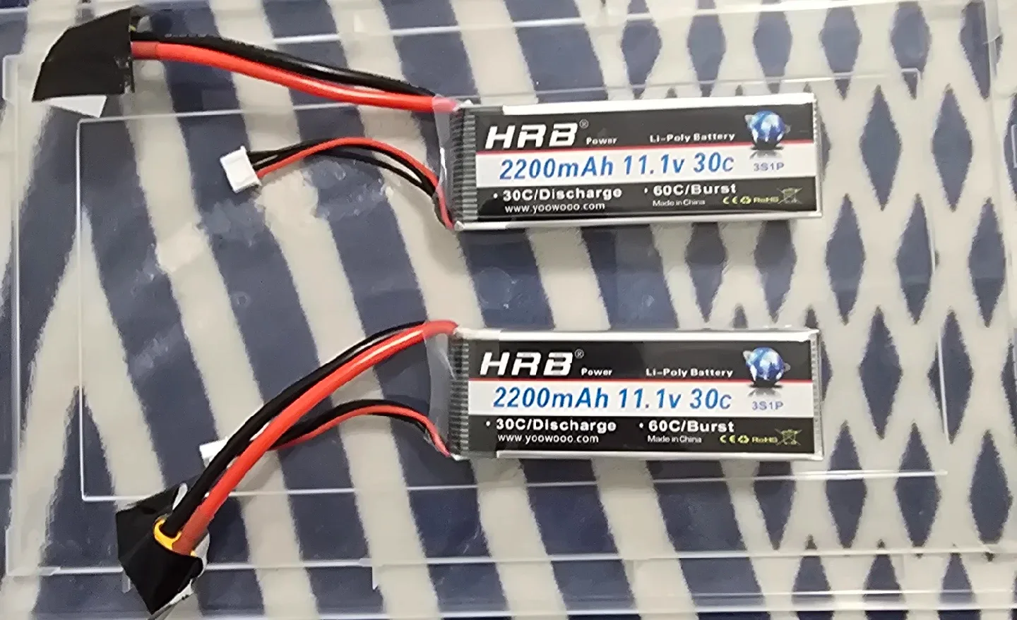HRB Power 2200mAh 11.1V Li-Poly Battery image indicator(2)
