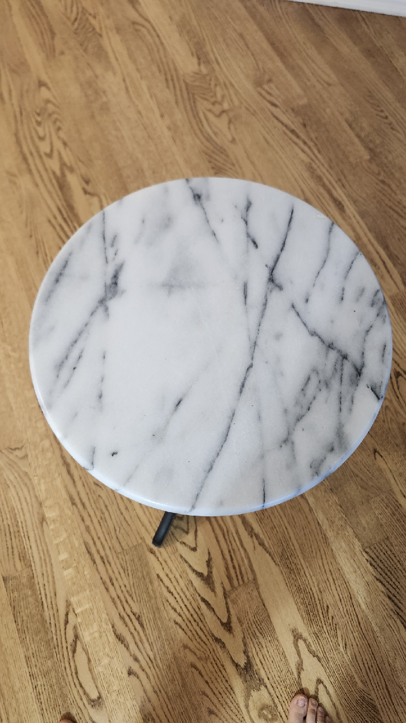 Marble Top Accent Table - photo 2