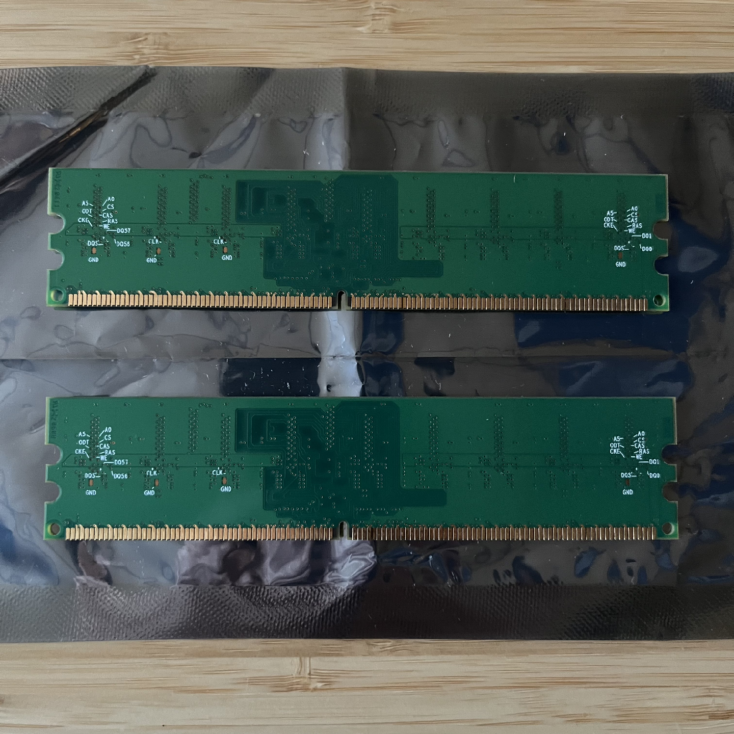 2 Hynix 512MB 1Rx8 PC2-4200U RAM Memory Sticks 🥕 - photo 2