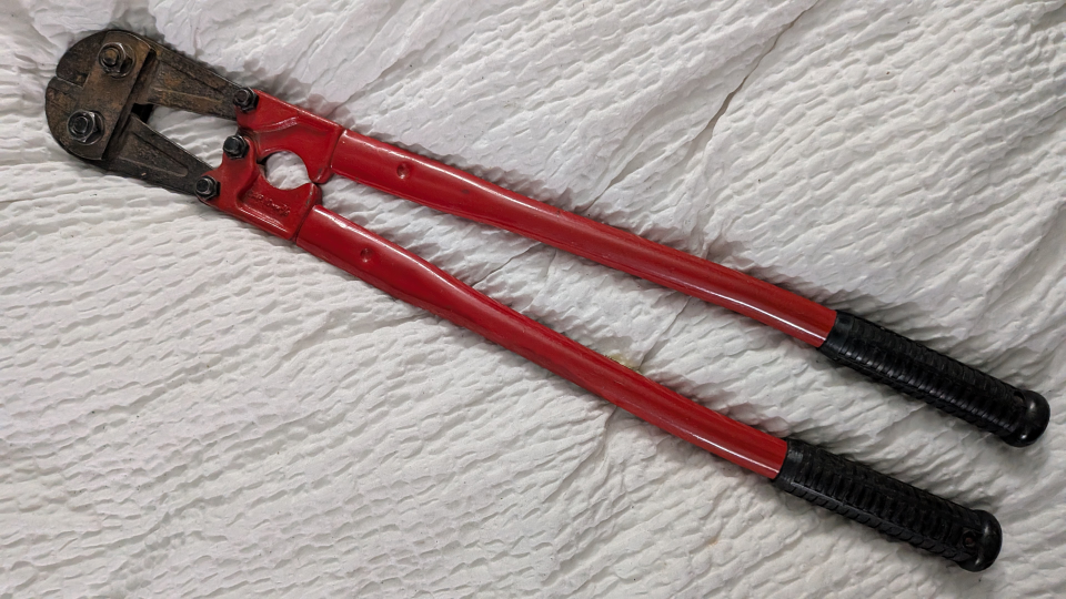 Red Bolt Cutters