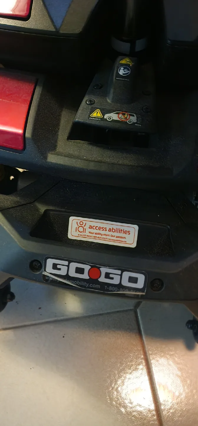 Pride Go-Go Mobility Scooter image indicator(7)