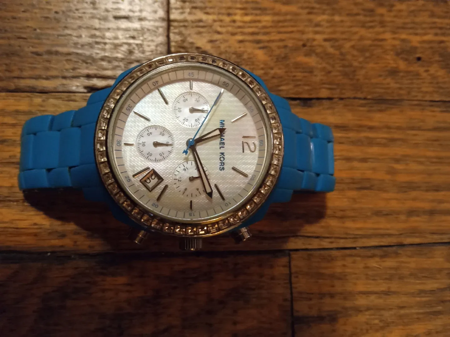 Michael Kors Ladies Watch Blue image indicator(3)