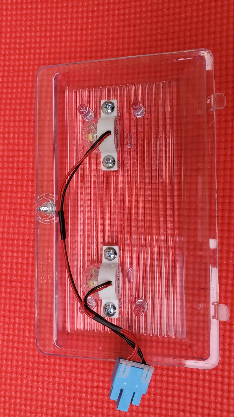 LG LFC24786ST fridge lamp cover assembly with lights thumbnail