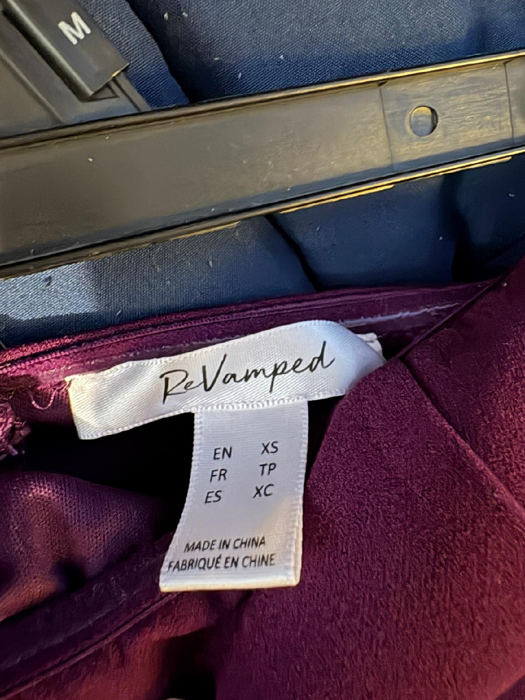 ReVamped XS Purple Jumpsuit