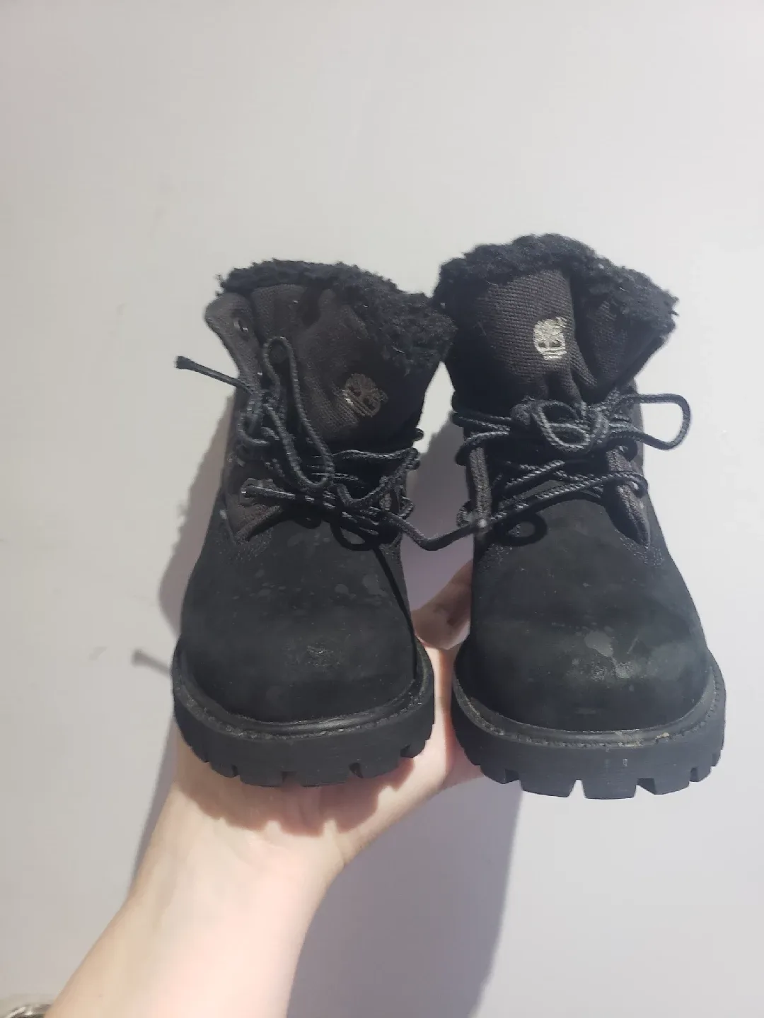 Timberland Black Leather Boots image indicator(3)