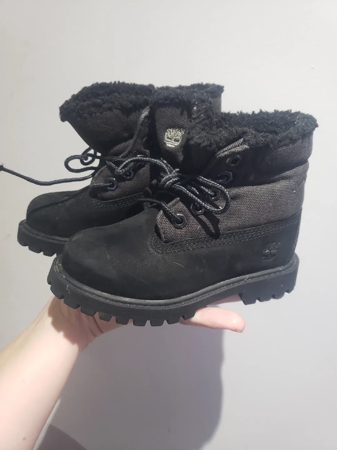 Timberland Black Leather Boots image indicator(4)