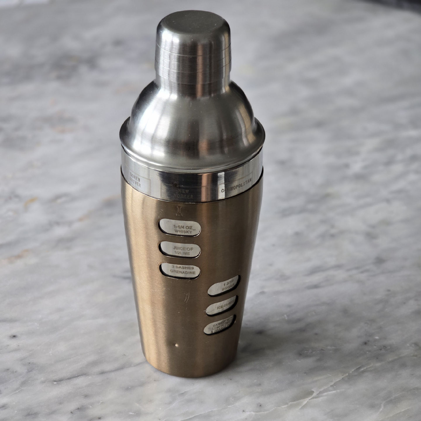 Cocktail Shaker with Recipes - photo 2