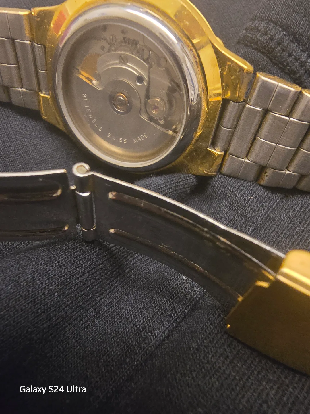 Swiss Military Automatic Watch - Gold Tone image indicator(7)