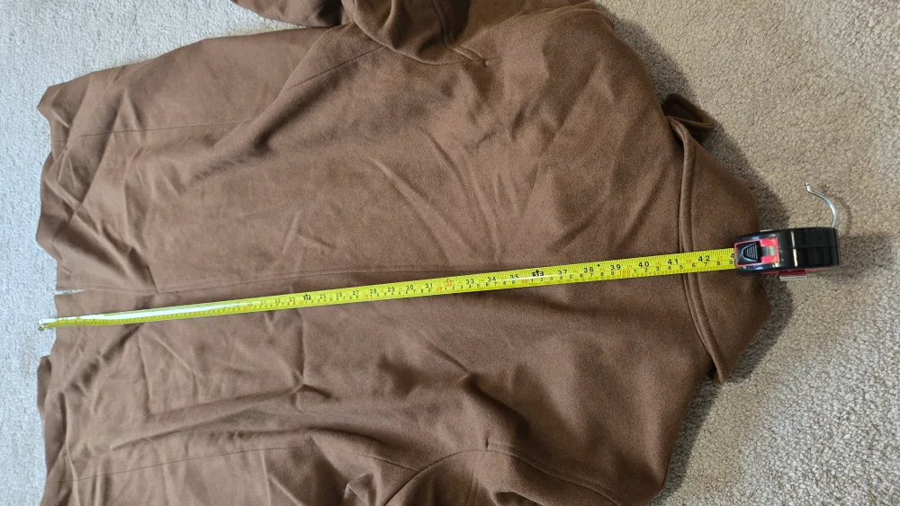 H&M Brown Wool Blend Coat - Size 42R image indicator(6)