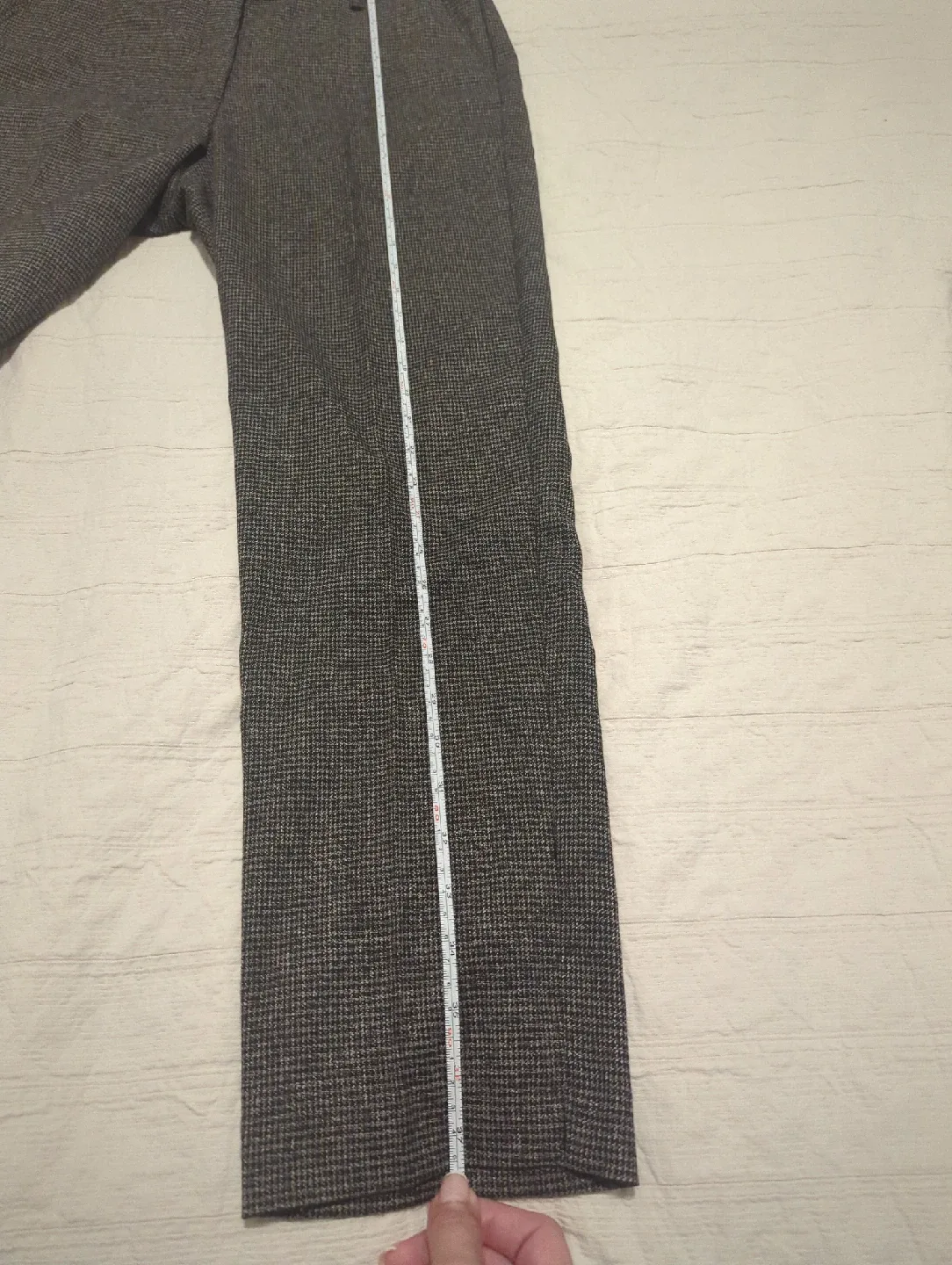 MNG Brown Houndstooth Trousers - Size 8 image indicator(6)