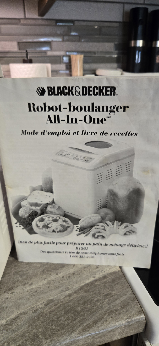 Black & Decker All-In-One Automatic Breadmaker B1561 - photo 4