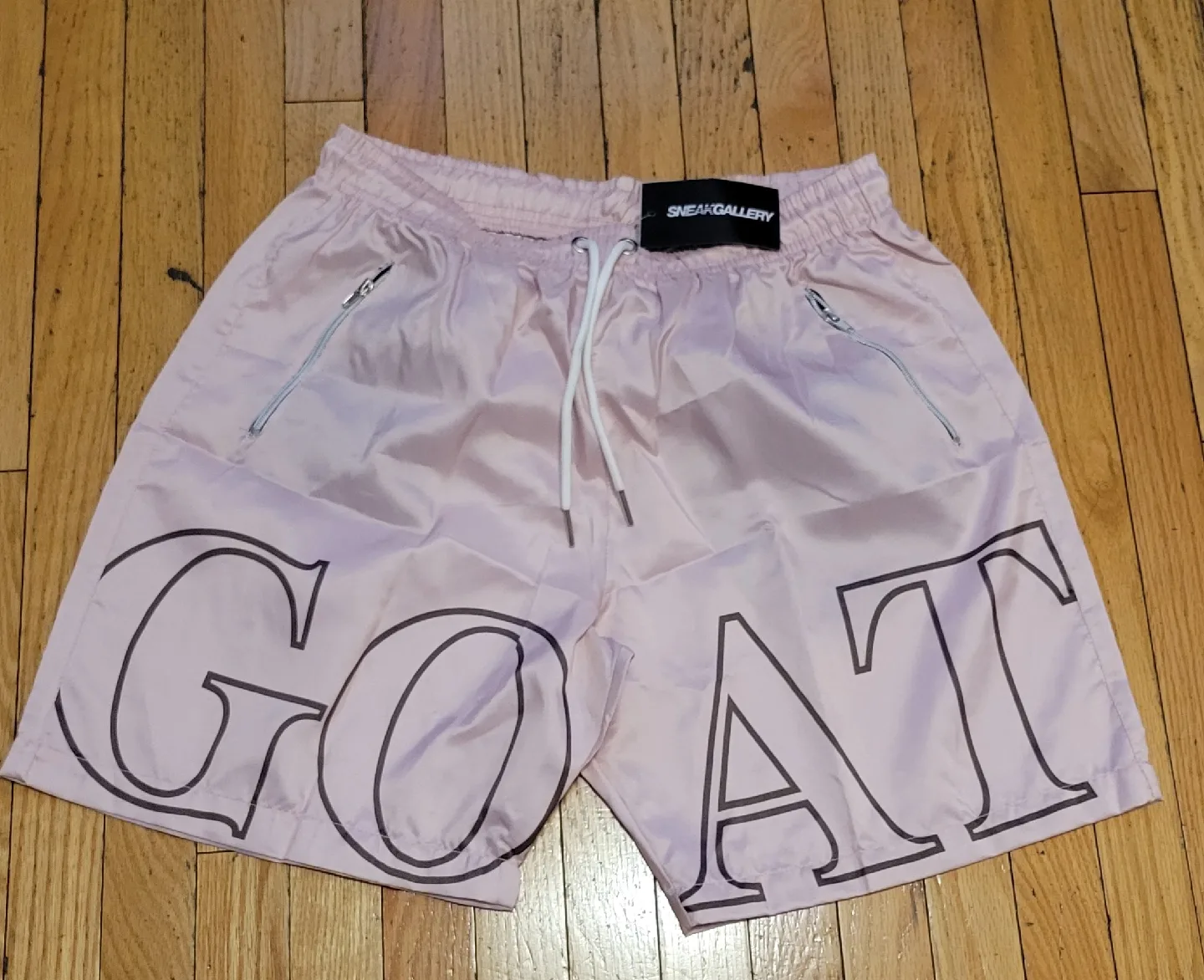 New Sneak Gallery GOAT Shorts XXL Pink thumbnail