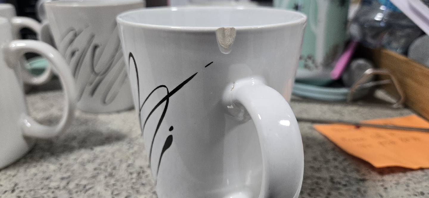 Assorted White Mugs - photo 2