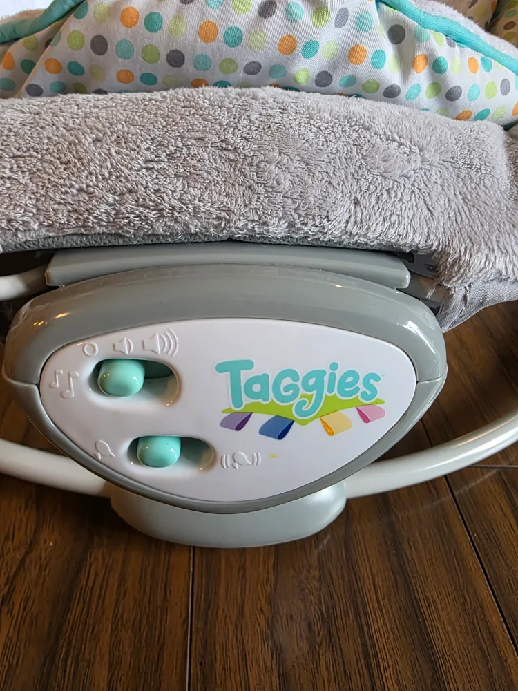 Taggies Baby Bouncer - Grey image indicator(2)