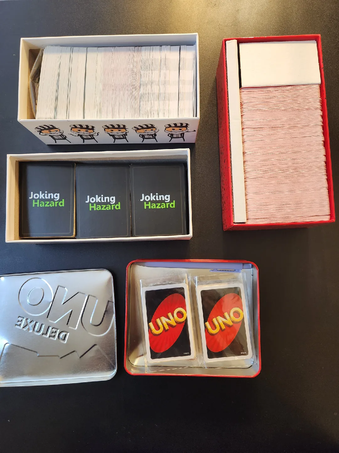 Card Games Bundle: Trial by Trolley, Joking Hazard, UNO+ image indicator(3)