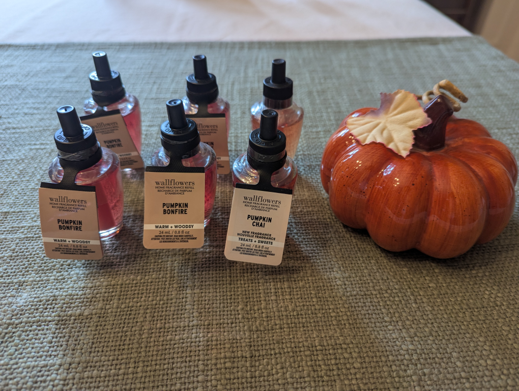 Pumpkin Bath & Body Works Wallflowers Refills
