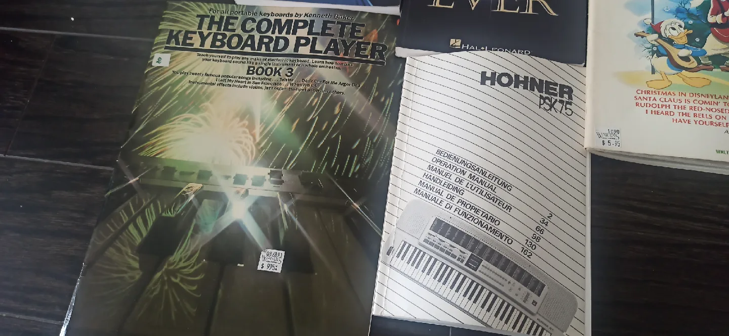 Lot of Keyboard & Piano Music Books. Each $5 image indicator(8)