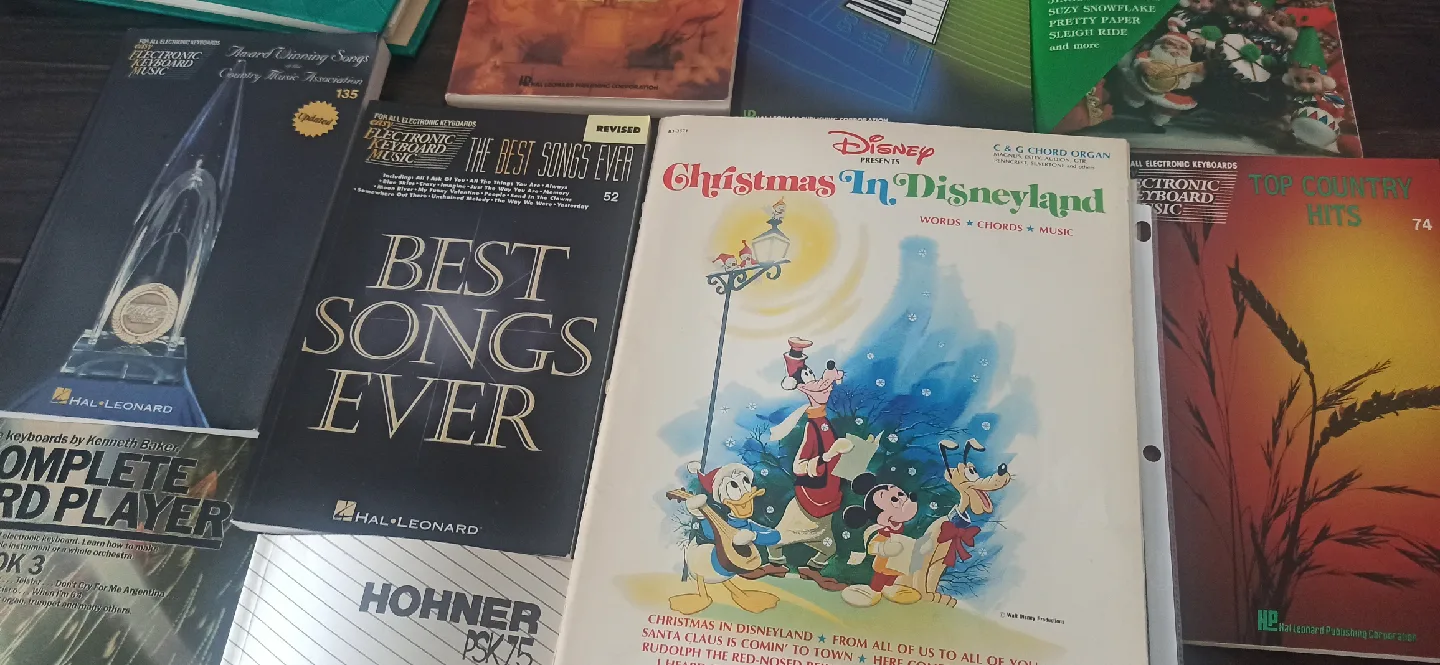 Lot of Keyboard & Piano Music Books. Each $5 image indicator(9)