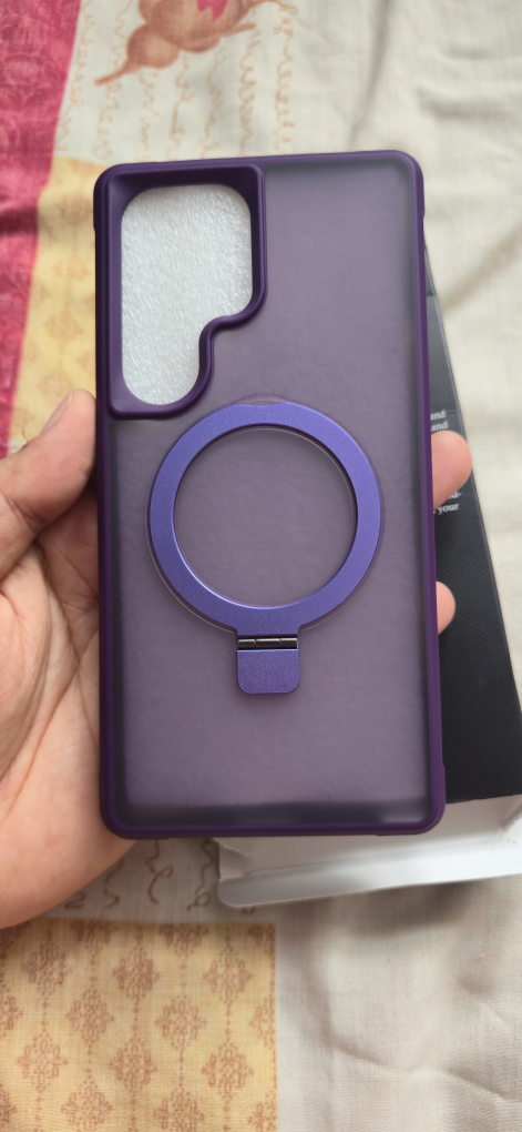 New CHAOFENG Magnetic Samsung S25 Ultra Case - Purple - photo 3