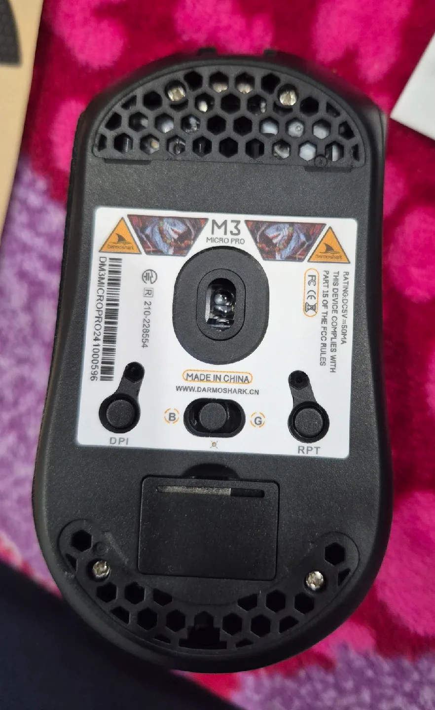 Darmoshark M3 Micro Pro Wireless Gaming Mouse image indicator(3)