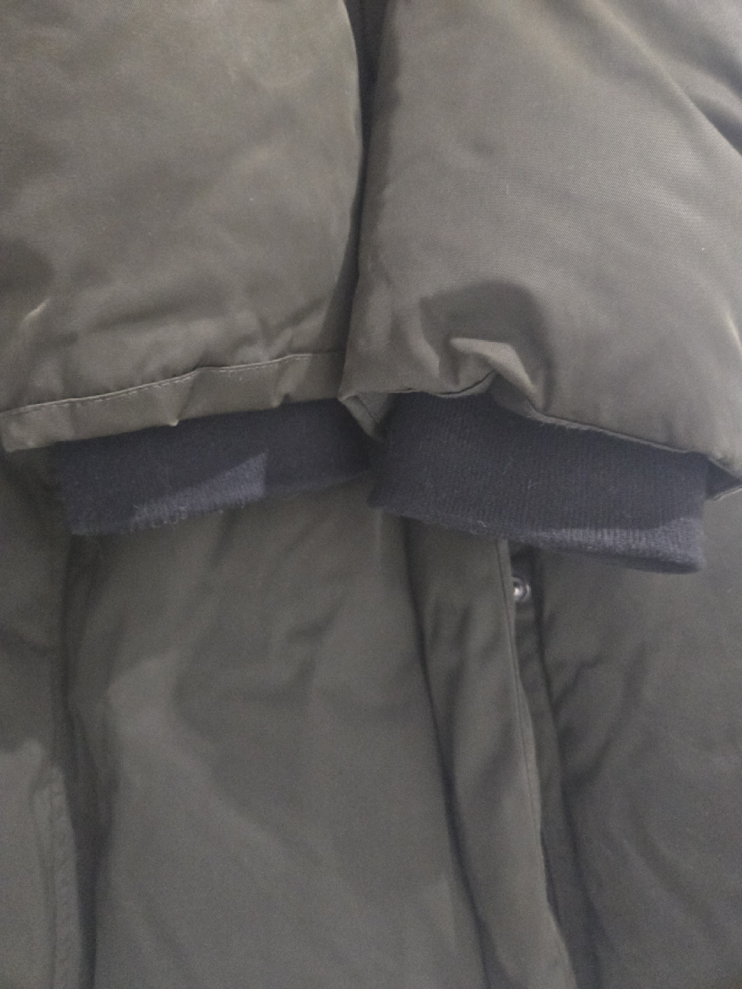 Olive Green Puffer Coat- Vegan! - photo 3