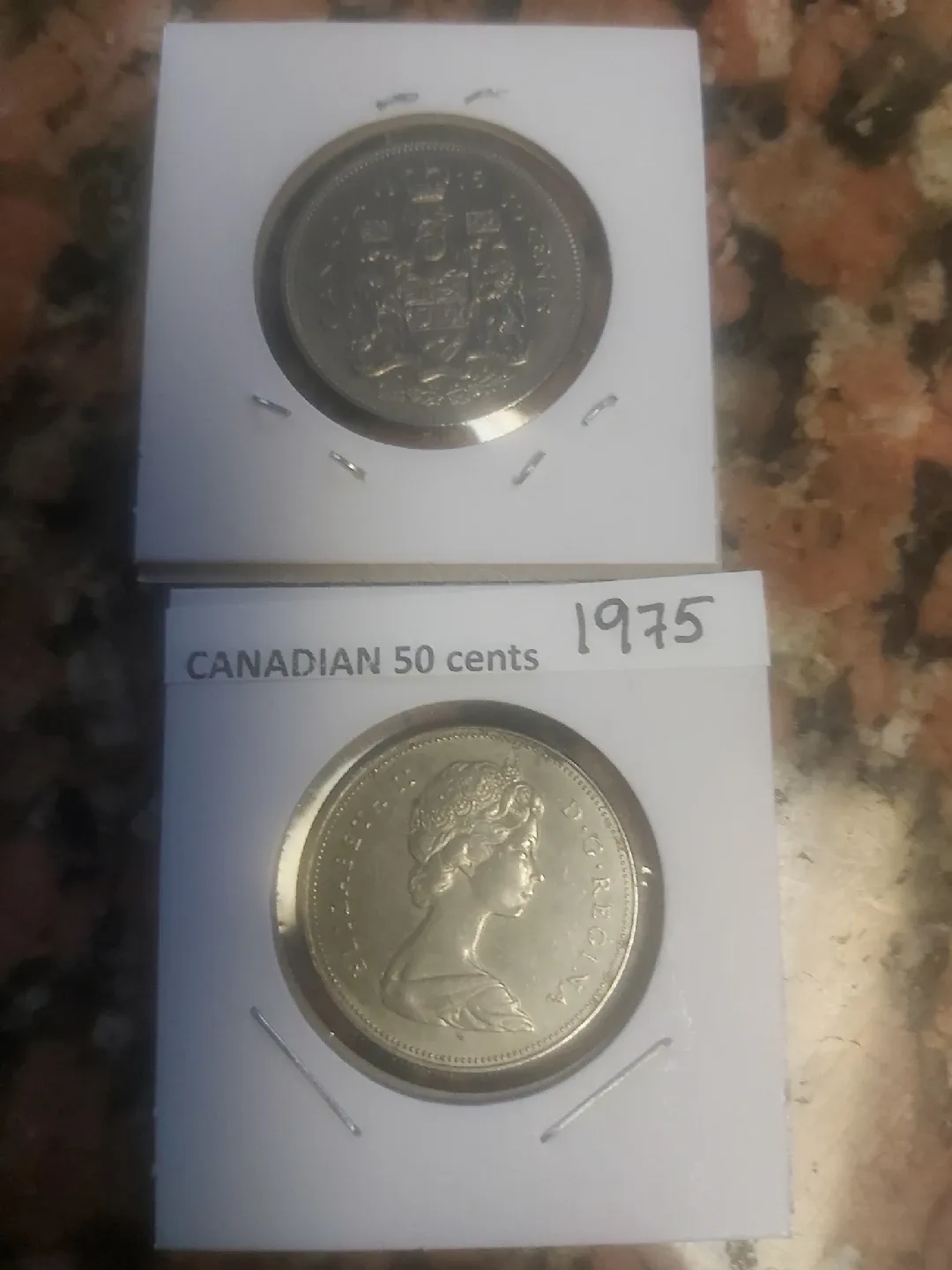 Canadian 50 Cents 1975 Coin image indicator(3)