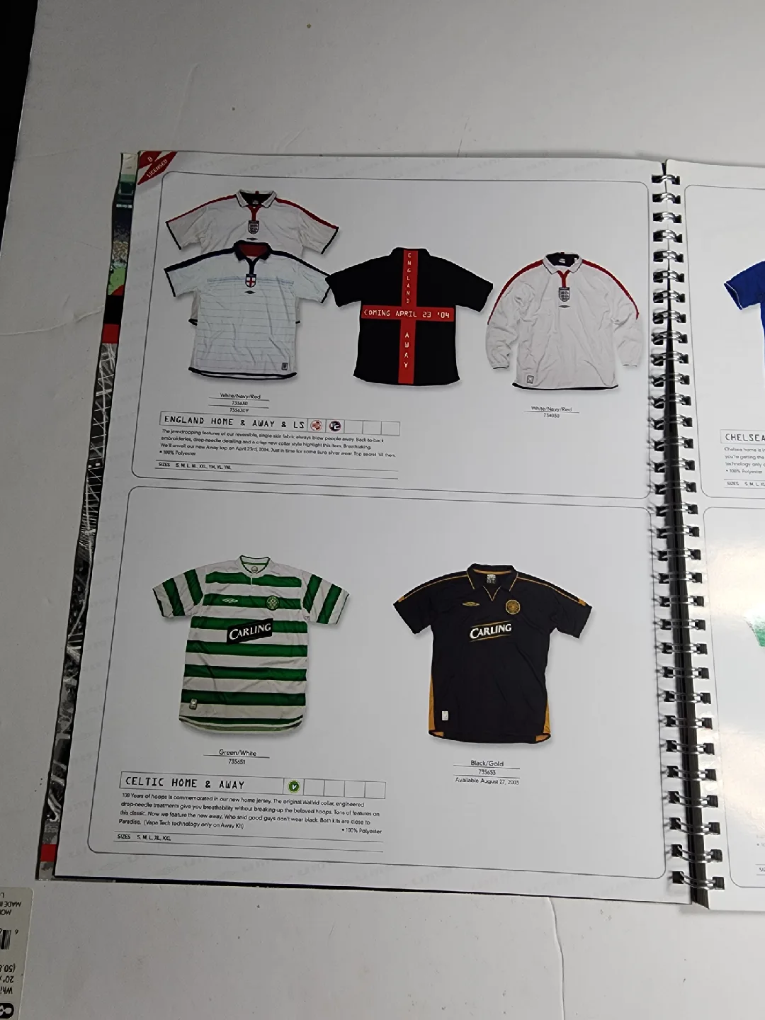 Umbro Soccer Launch 2004 Spiral Notebook image indicator(7)