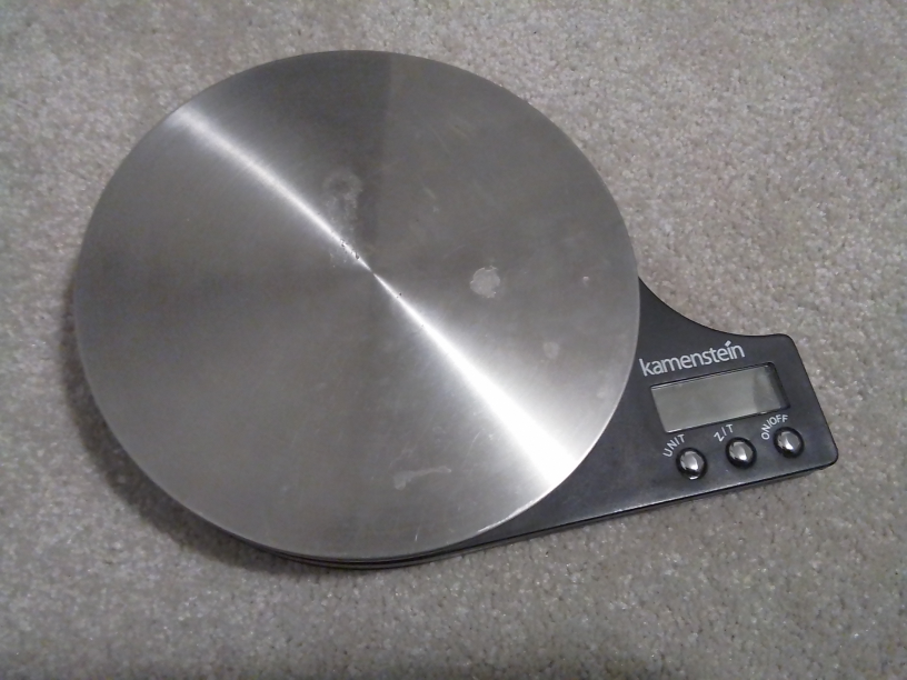 Kamenstein 5105025SSCAN Kitchen Scale