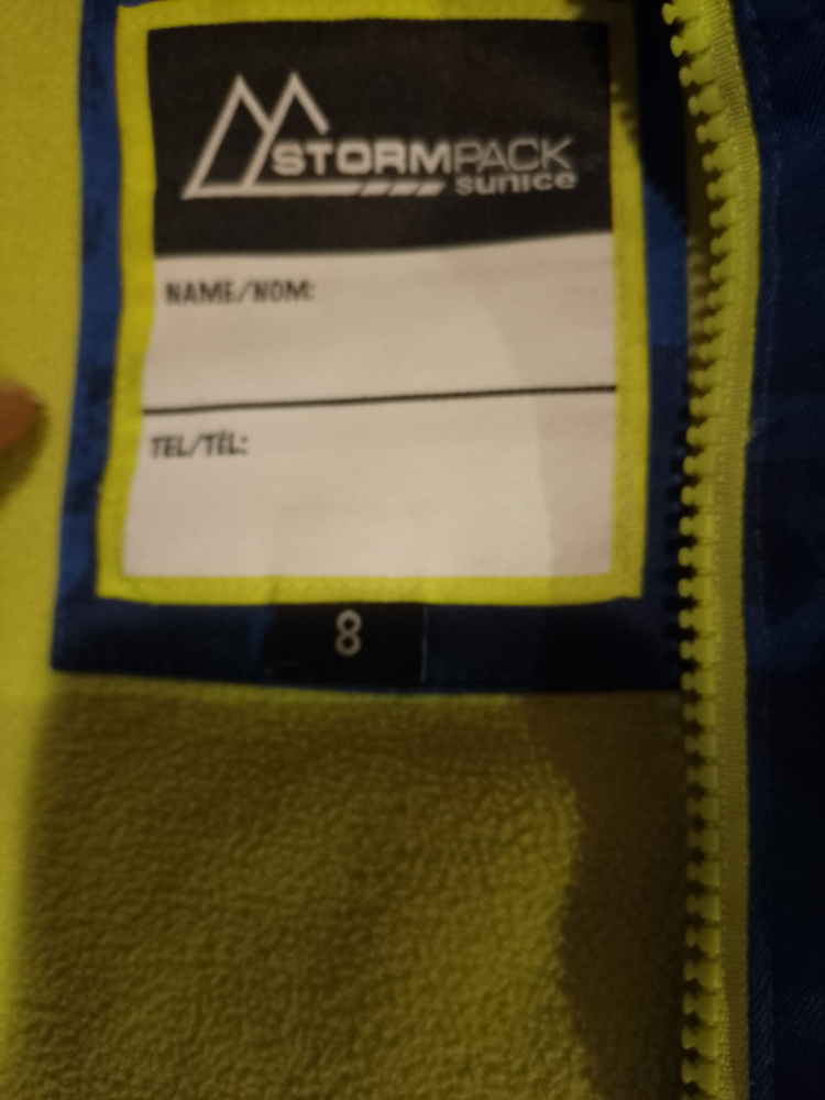 Stormpack Sunice Kids' Blue Winter Jacket - Size 8 - photo 2