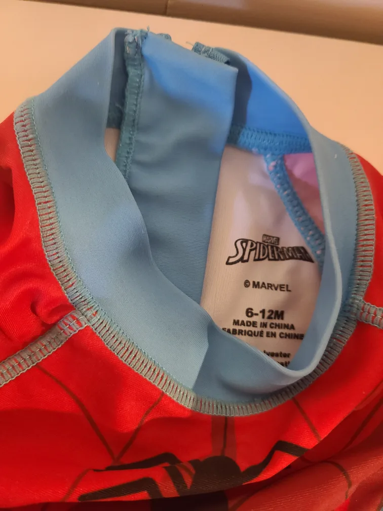 Marvel Spiderman Swimsuit 6-12M image indicator(2)
