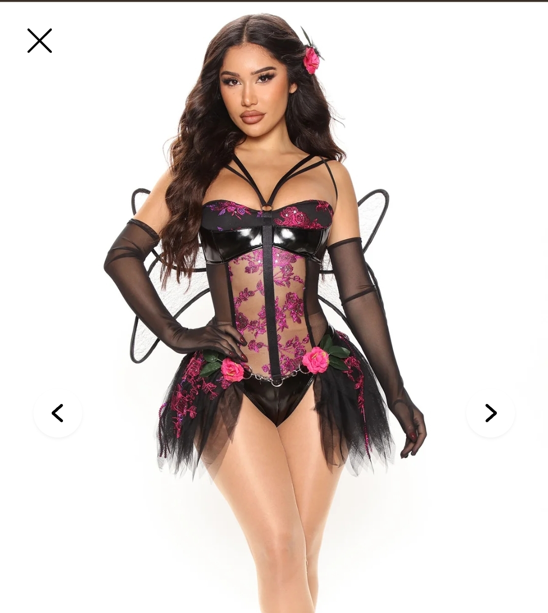 Naughty fairy Halloween costume