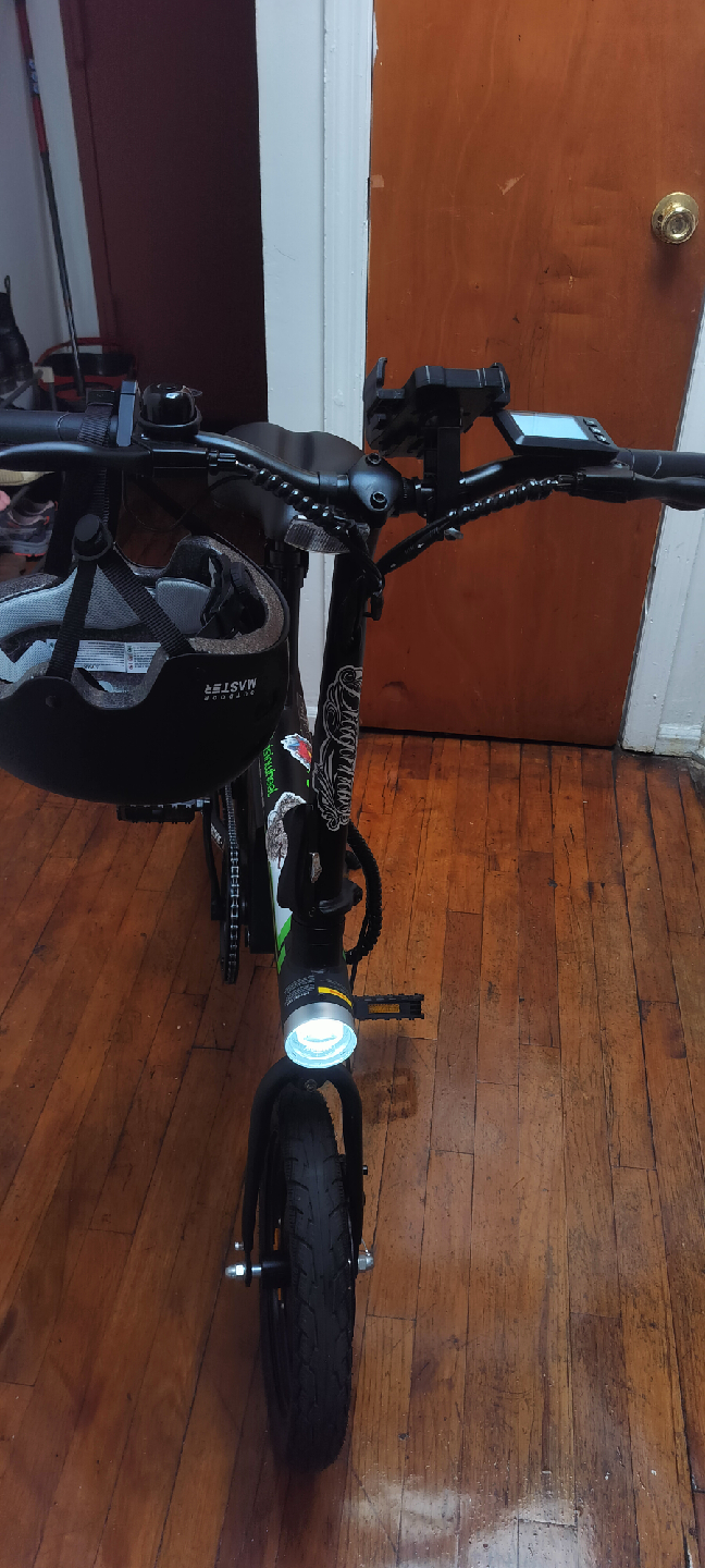 Electric Bike + Impact Master Helmet