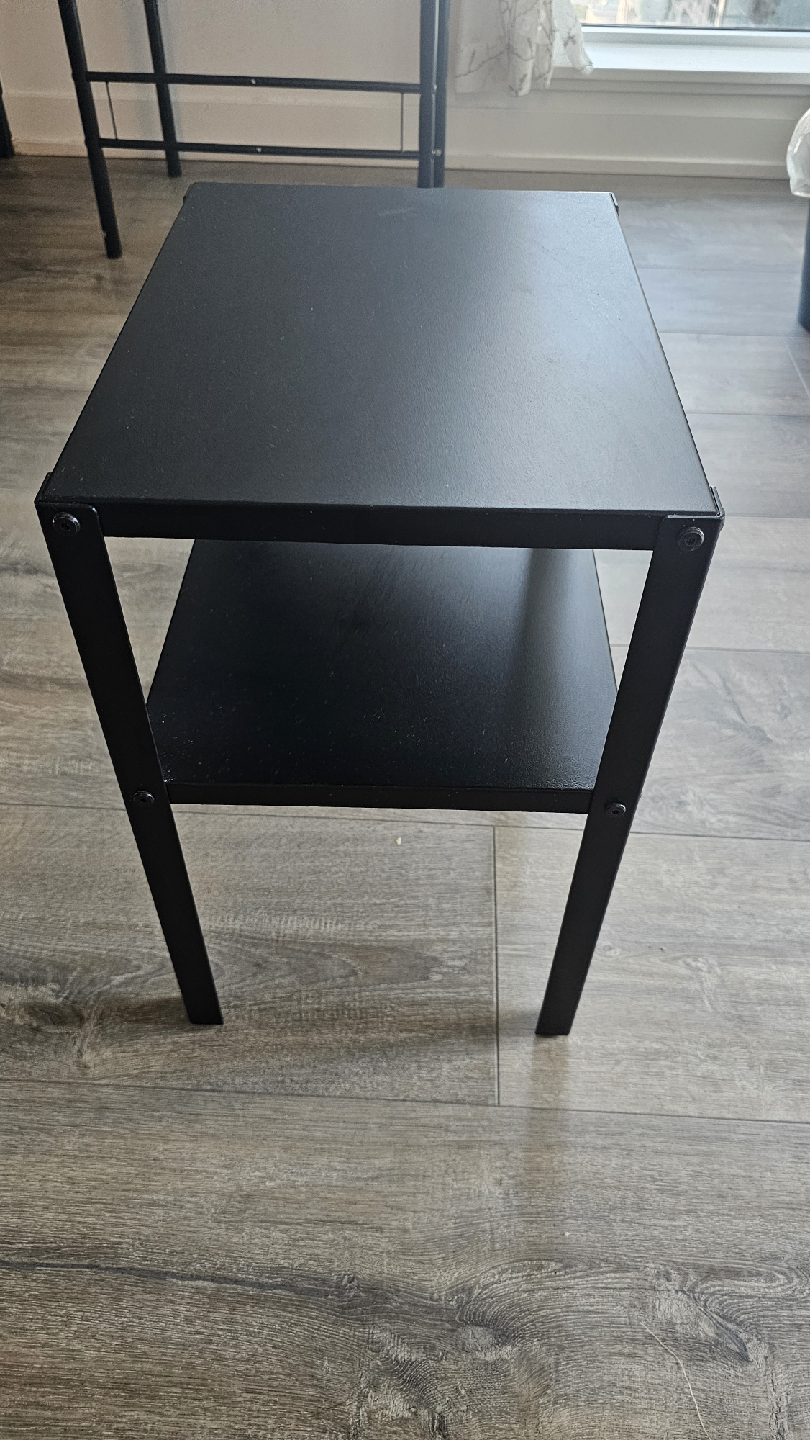 IKEA Black Side Table