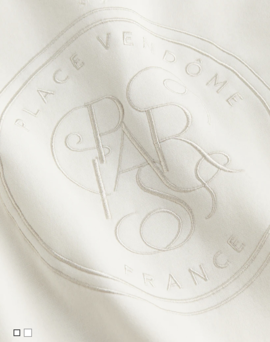H&M Place Vendome Paris Sweatshirt - Cream - photo 2