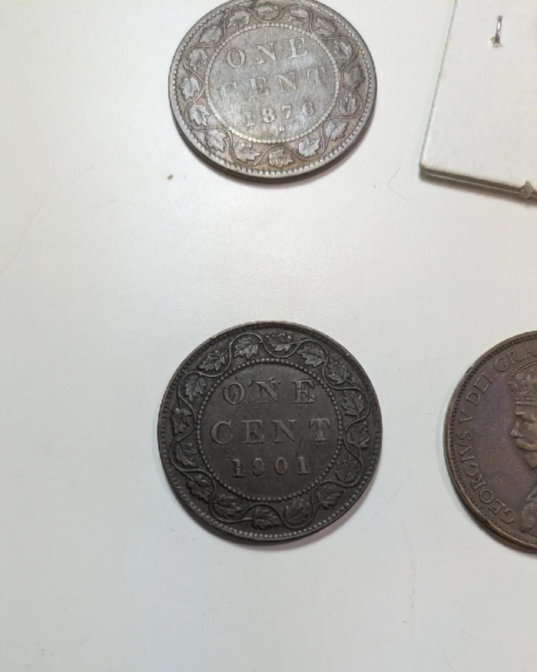 11  Canadian Large One Cent Coins image indicator(9)