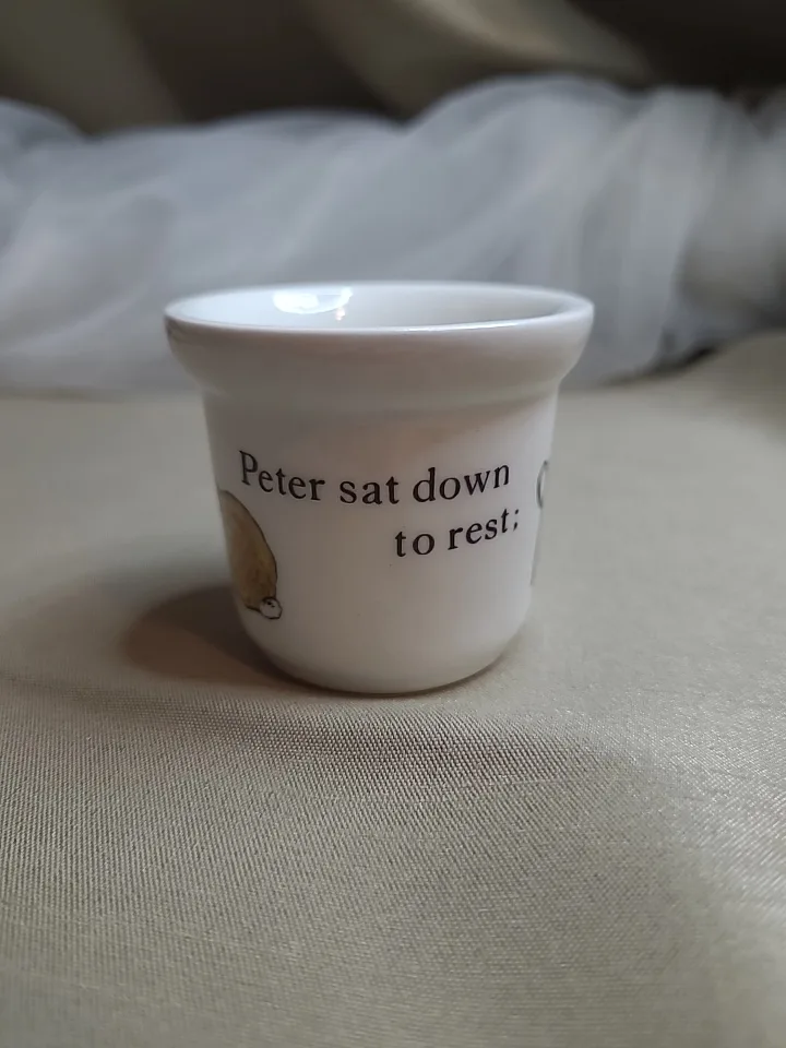 Vintage Wedgwood Peter Rabbit Egg Cup etc. England image indicator(9)