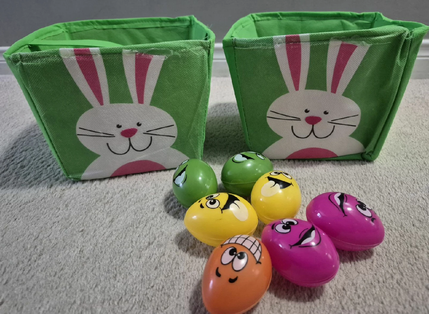 Easter Bunny Baskets and Eggs - photo 2