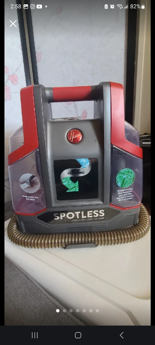 Hoover Spotless Carpet & Upholstery Cleaner image indicator(2)