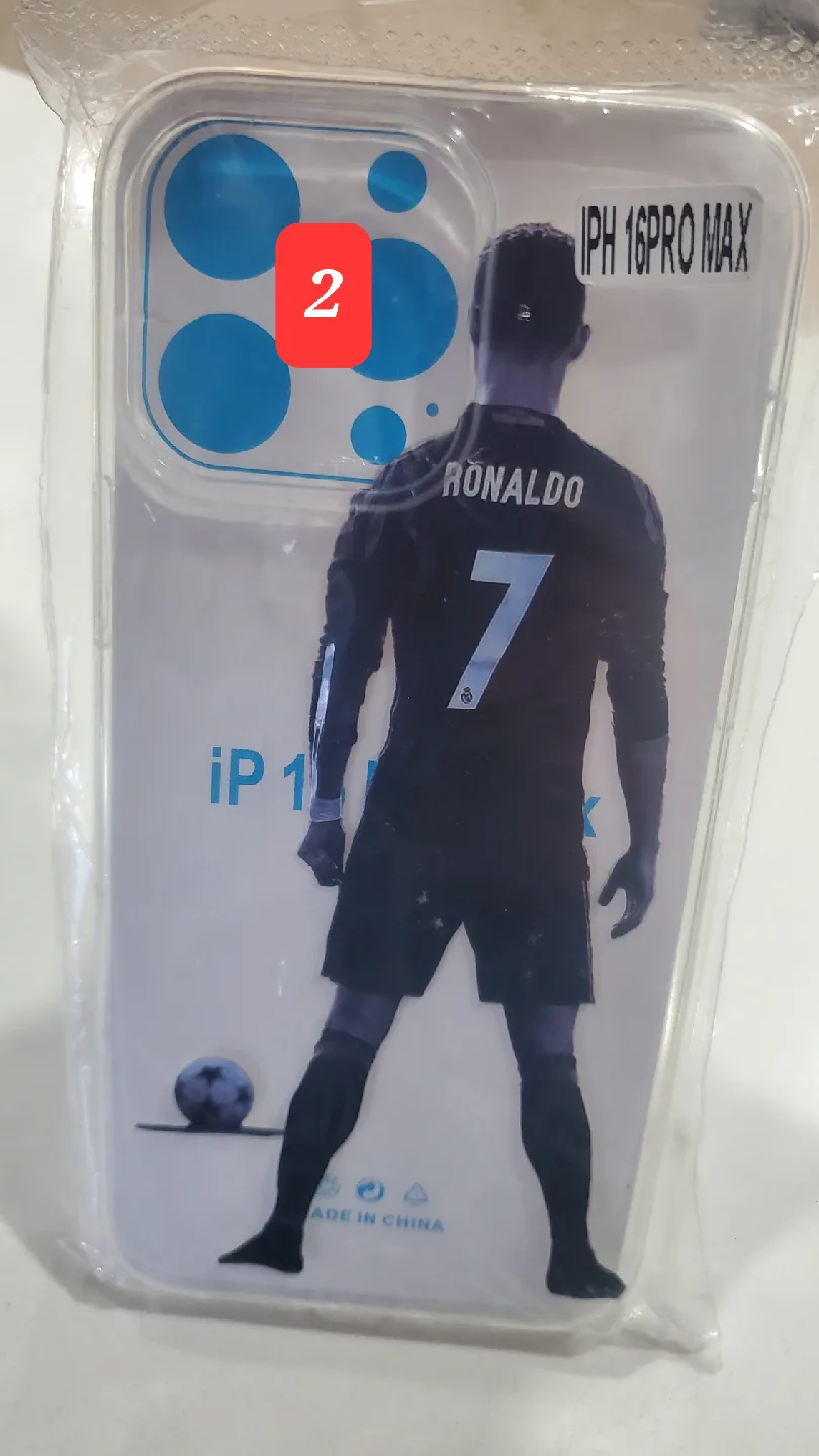 iPhone 16/15 Pro Max Ronaldo Messi Phone Case image indicator(4)