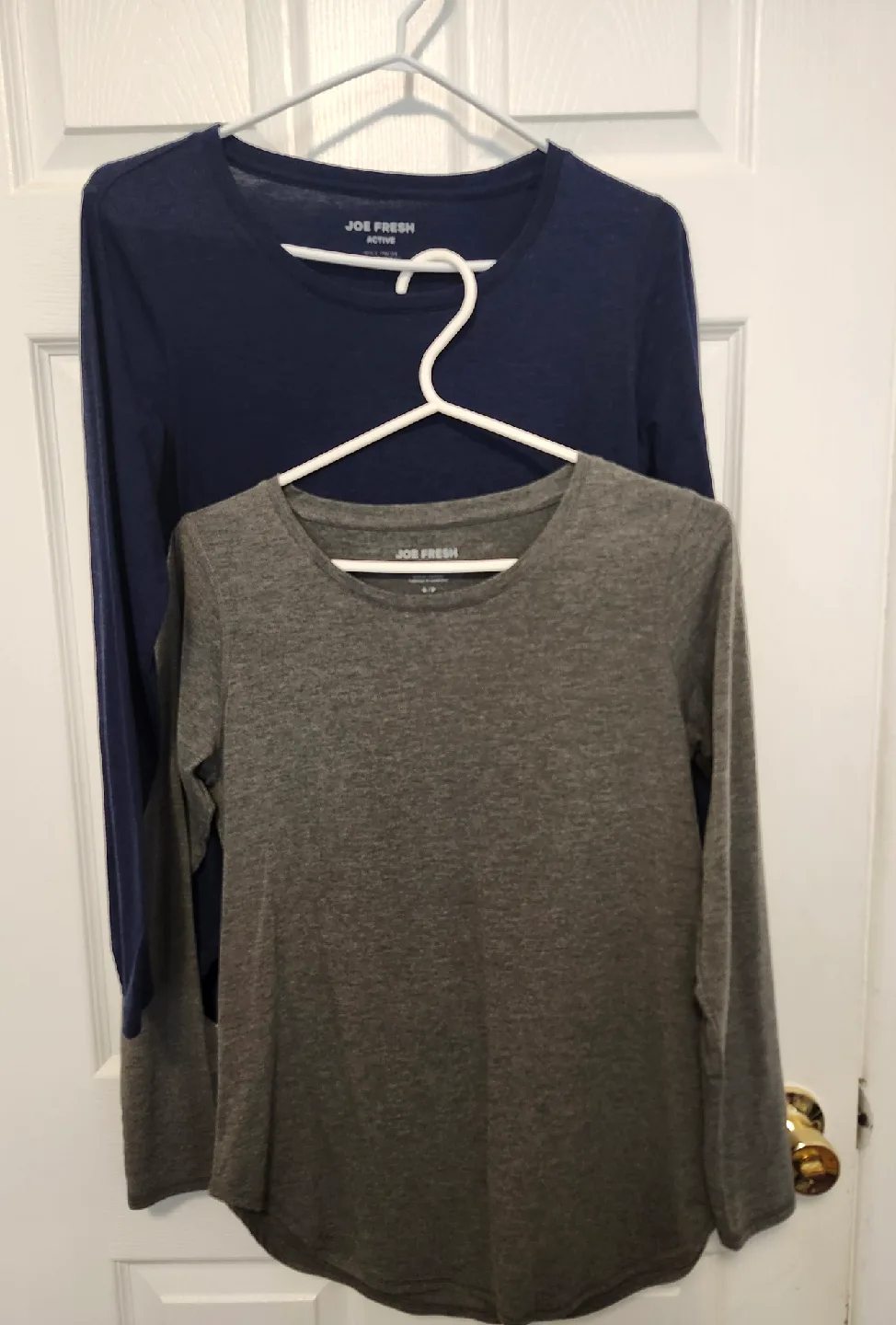 2 Joe Fresh Active Long Sleeve Tops - Size S - Both for $5! image indicator(8)
